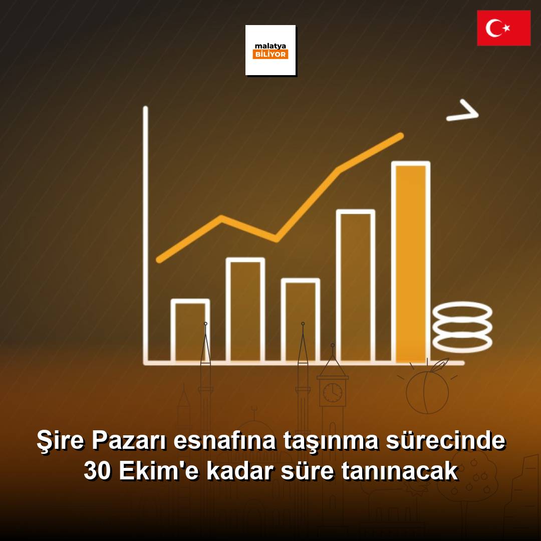 Şire Pazarı esnafına taşınma sürecinde 30 Ekim'e kadar süre tanınacak