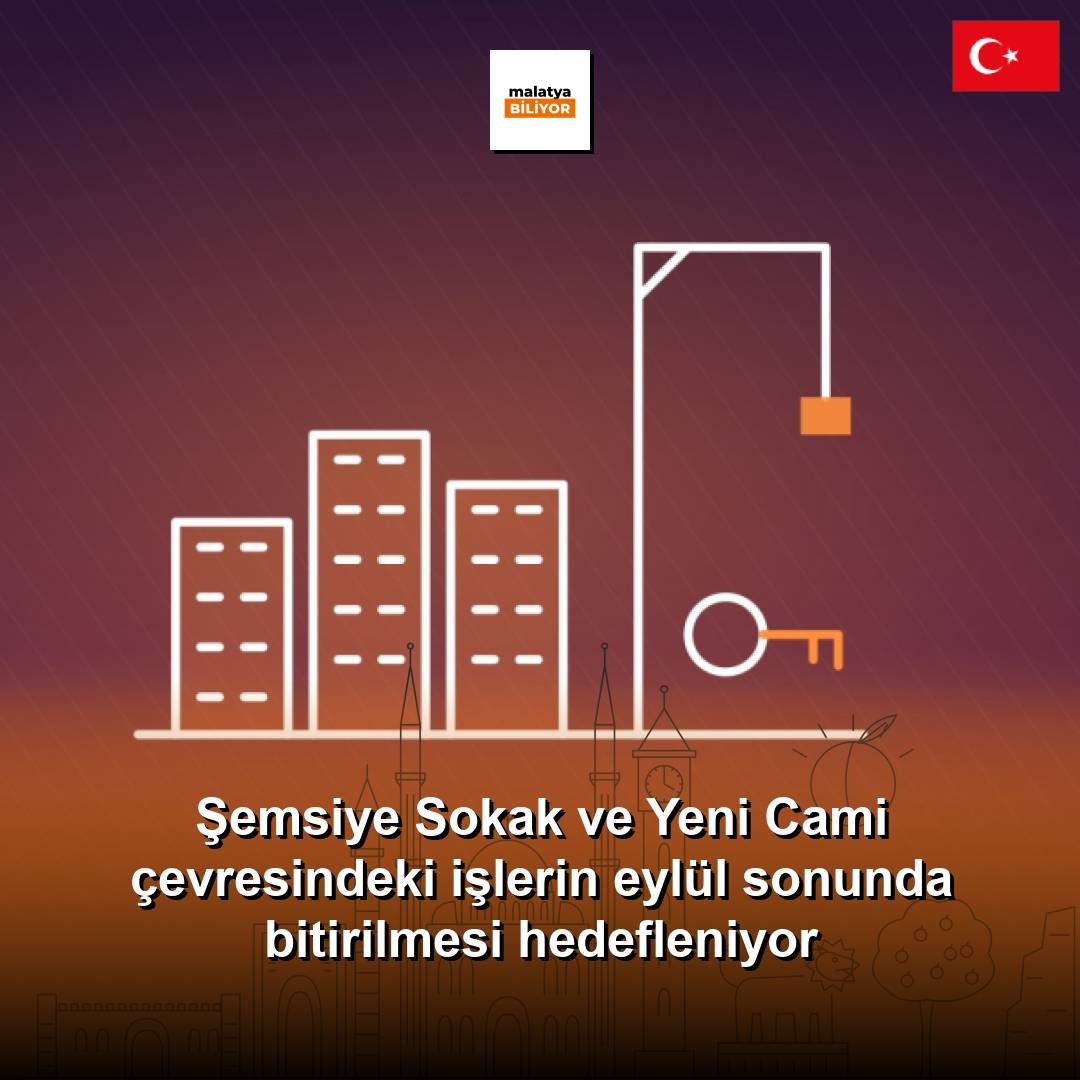 Şemsiye Sokak ve Yeni Cami çevresindeki işlerin eylül sonunda bitirilmesi hedefleniyor
