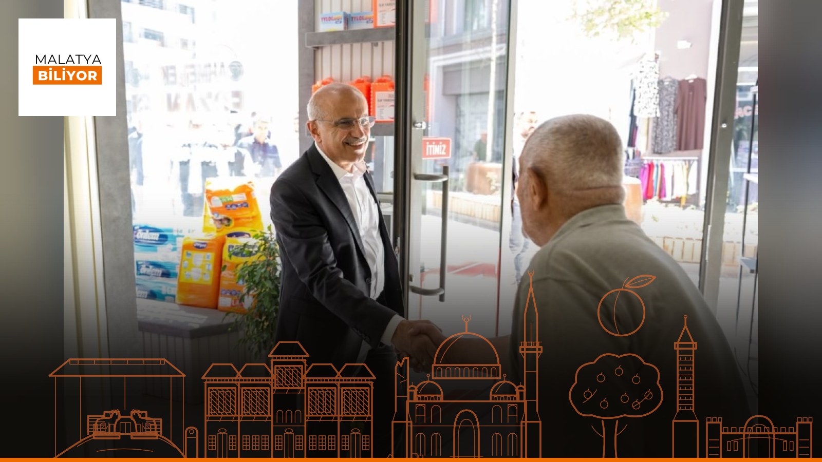 Yeniden inşa edilen Malatya çarşısında tabela standardı ve sektörel kümelenme planlanıyor