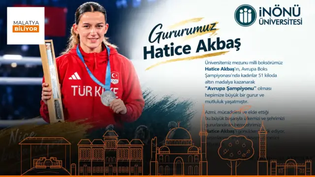 Malatyalı boksör Hatice Akbaş, 51 kiloda Avrupa şampiyonluğuna ulaştı